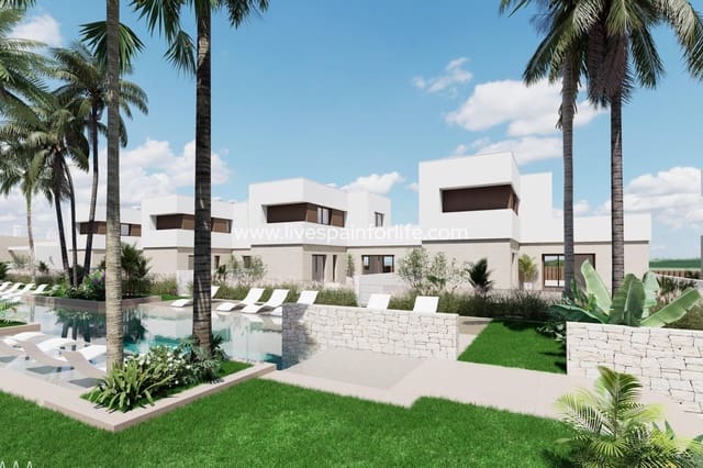 3 Zimmer Villa zu verkaufen in Las Lomas de Rame - Bahía Bella, Los Alcázares mit Pool Garage - 489.000 € (Ref: 9811146)