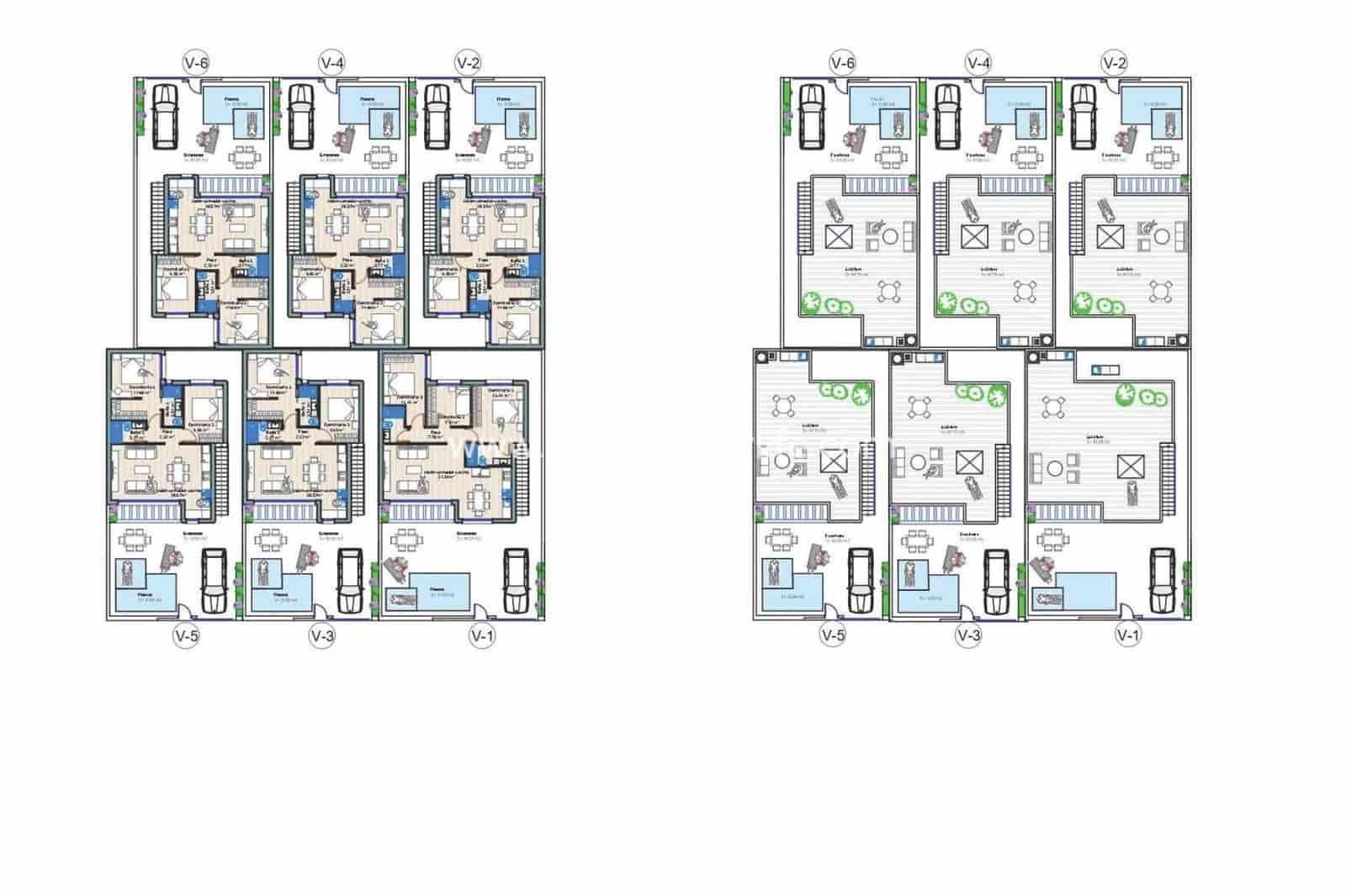 3 makuuhuone Huvila myytävänä paikassa Torre-Pacheco mukana uima-altaan 
autotalli - 319 900 € (Ref: 9811151)
