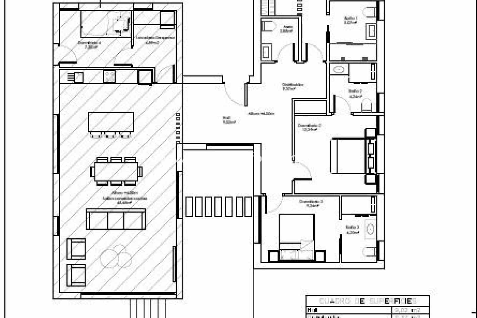 4 bedroom Villa for sale in Algorfa with pool garage - € 995,000 (Ref: 9811154)