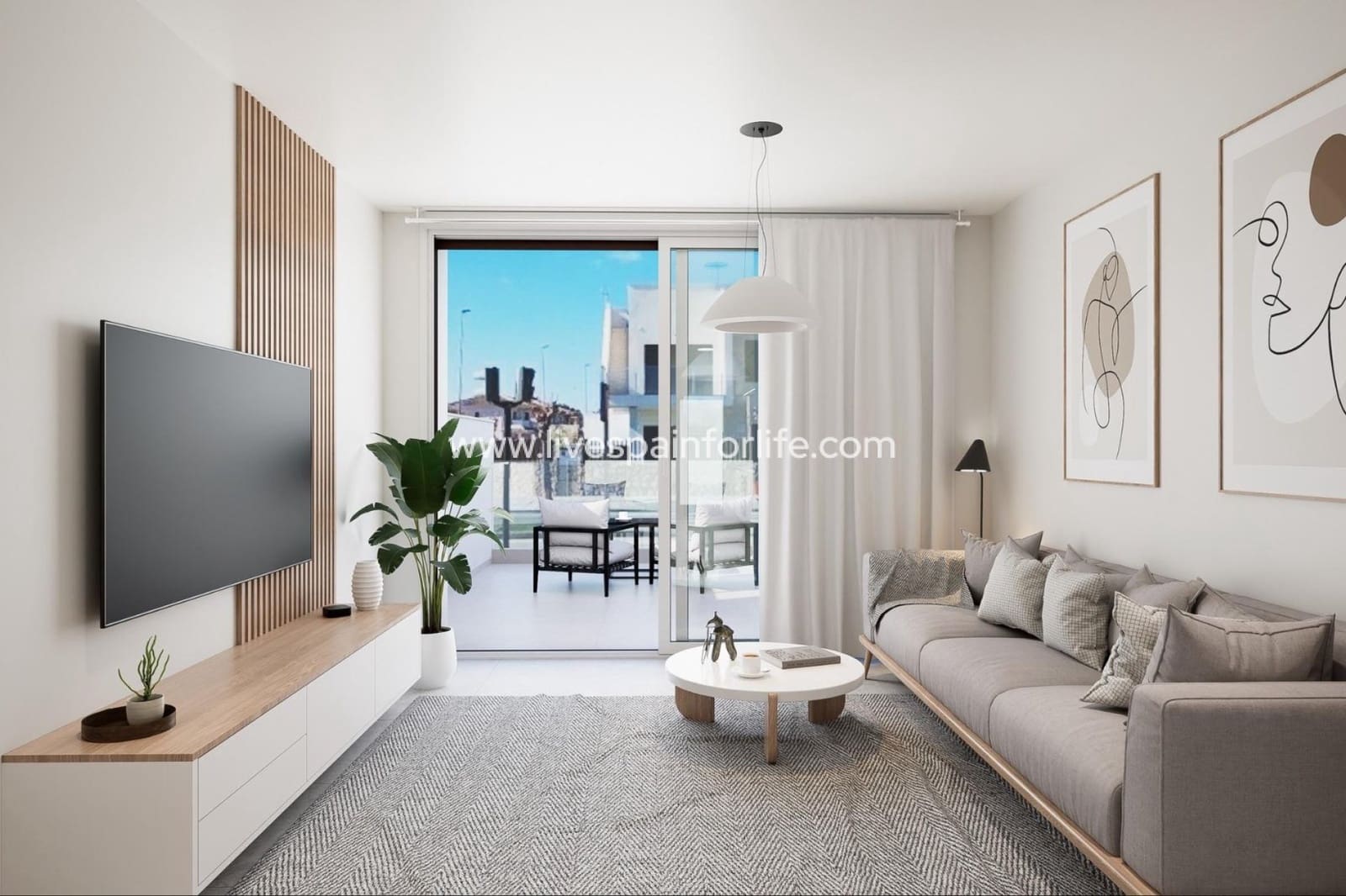 2 Zimmer Bungalow zu verkaufen in Torre de la Horadada mit Pool Garage - 369.900 € (Ref: 9811155)