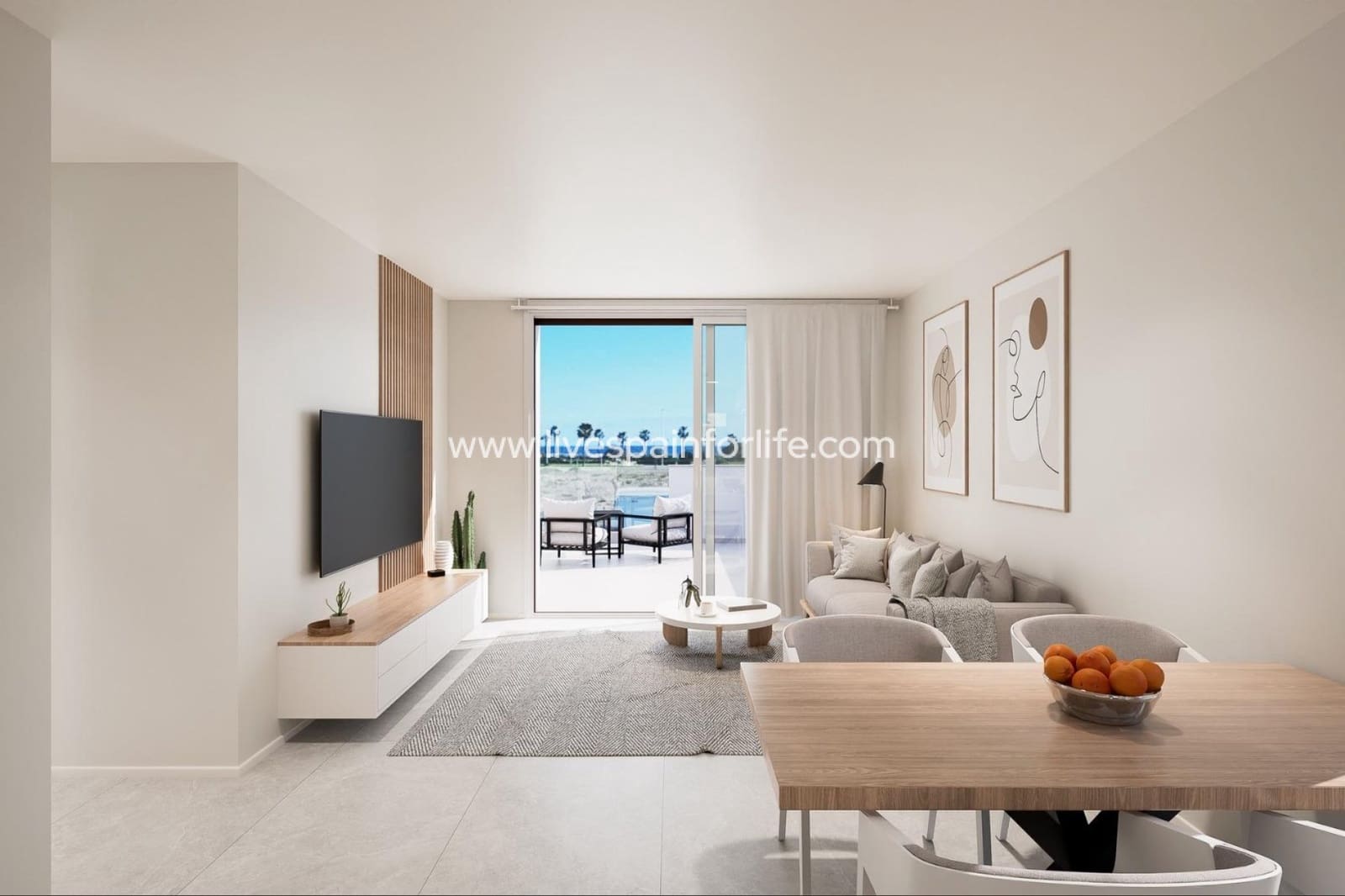 2 Zimmer Bungalow zu verkaufen in Torre de la Horadada mit Pool Garage - 369.900 € (Ref: 9811155)
