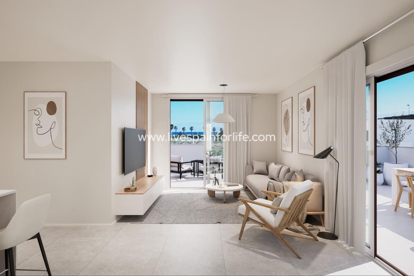 2 Zimmer Bungalow zu verkaufen in Torre de la Horadada mit Pool Garage - 369.900 € (Ref: 9811155)