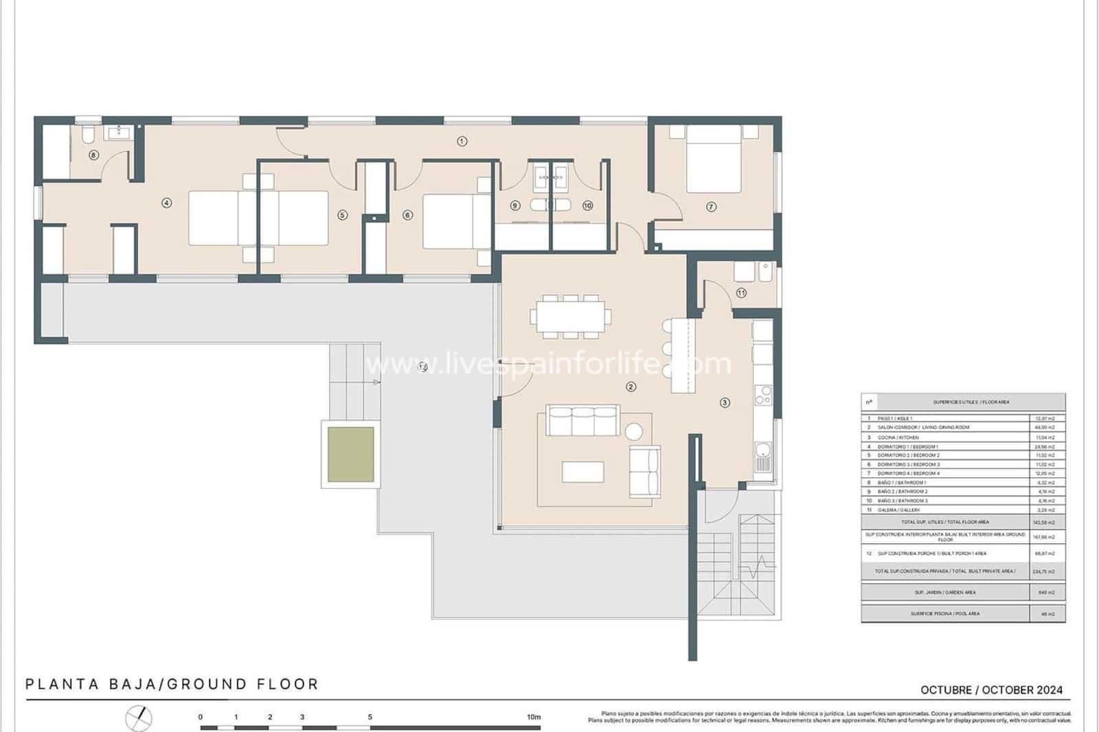 4 camera da letto Villa in vendita in El Chaparral con piscina - 895.000 € (Rif: 9811160)