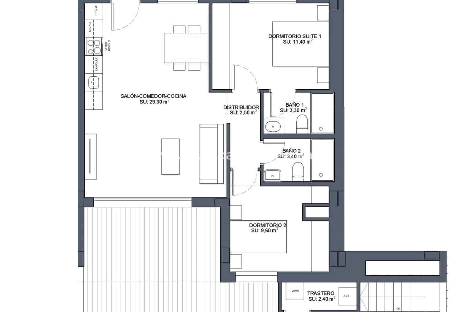 2 slaapkamer Appartement te koop in Benijofar met zwembad garage - € 441.000 (Ref: 9811163)