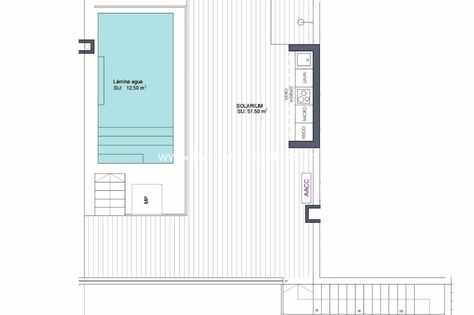 2 slaapkamer Appartement te koop in Benijofar met zwembad garage - € 441.000 (Ref: 9811163)