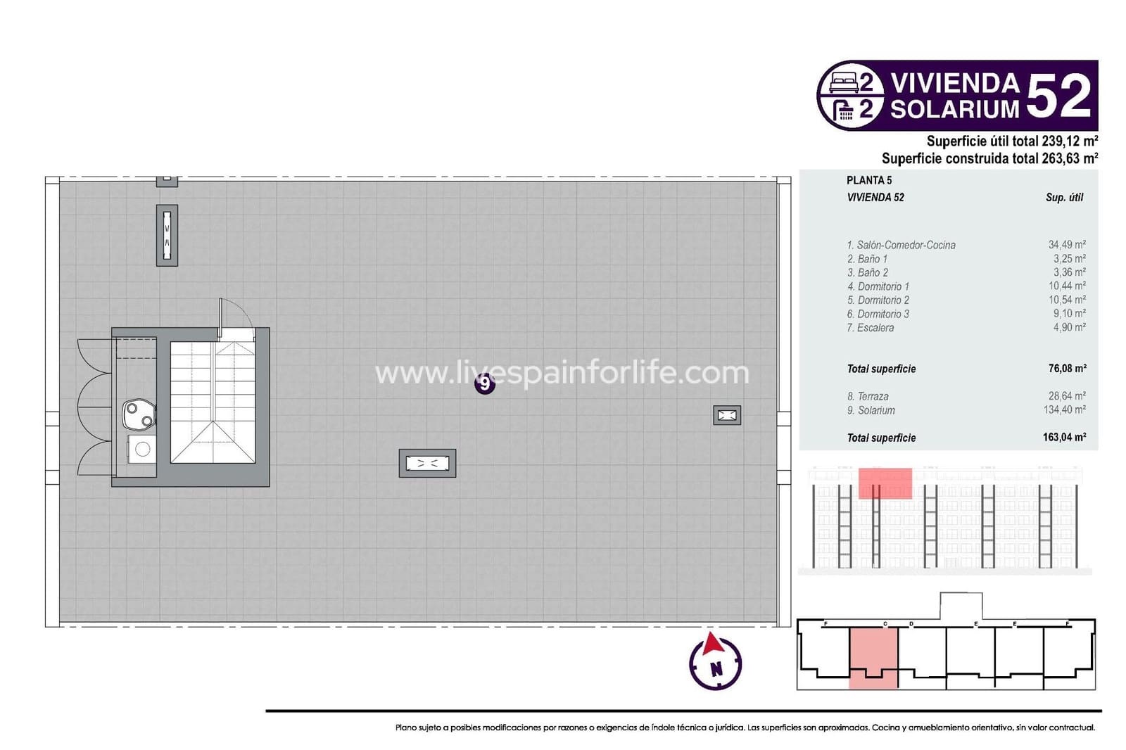 Apartamento de 3 habitaciones en Torrevieja en venta con piscina garaje - 540.000 € (Ref: 9811164)