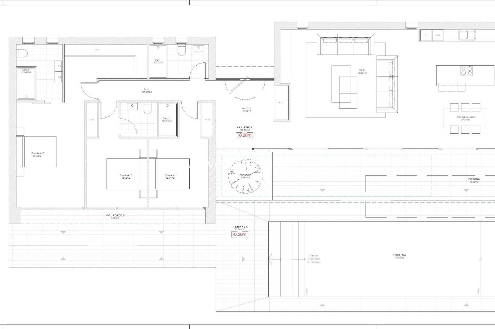 3 sovrum Villa till salu i Calpe / Calp med pool garage - 1 525 000 € (Ref: 9811170)