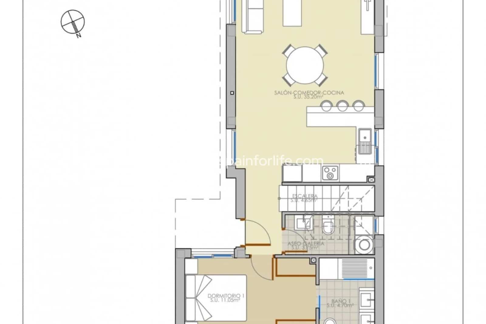 3 chambre Villa/Maison à vendre à Pilar de la Horadada avec piscine garage - 399 000 € (Ref: 9811171)