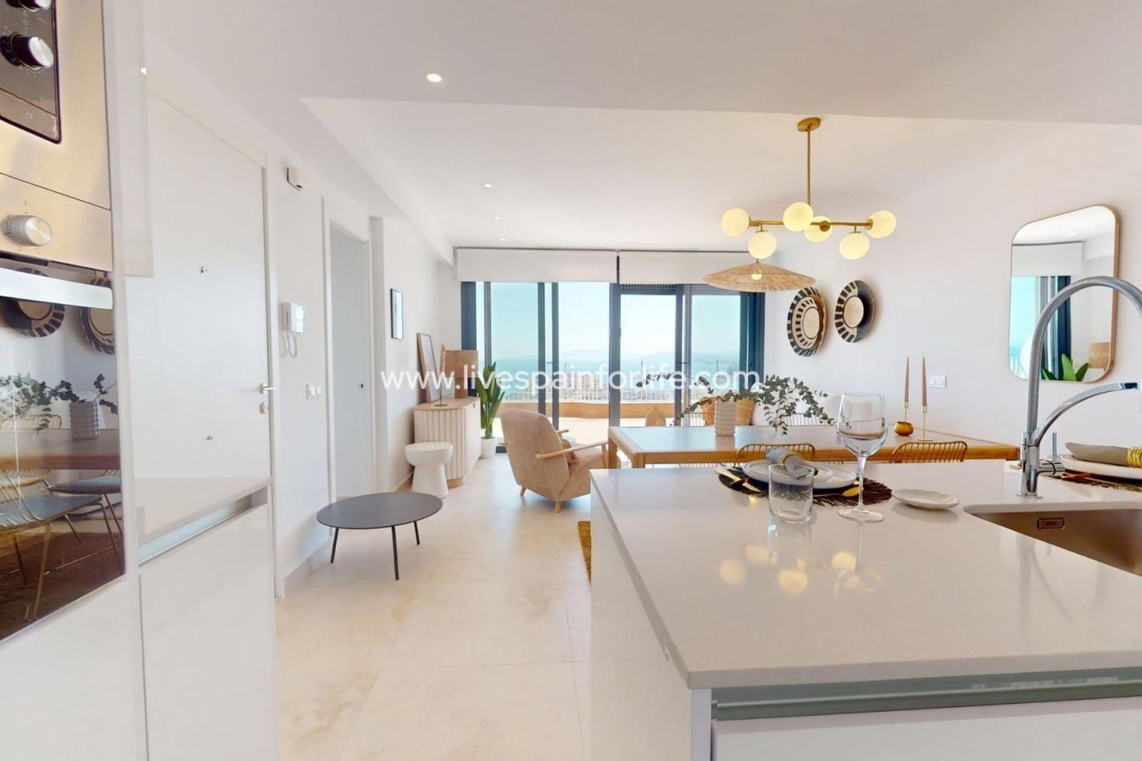 Apartamento de 3 habitaciones en Aguilas en venta con piscina - 579.000 € (Ref: 9811172)
