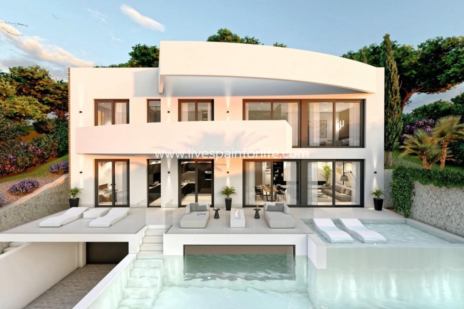 4 Zimmer Villa zu verkaufen in Altea mit Pool Garage - 2.090.000 € (Ref: 9811176)