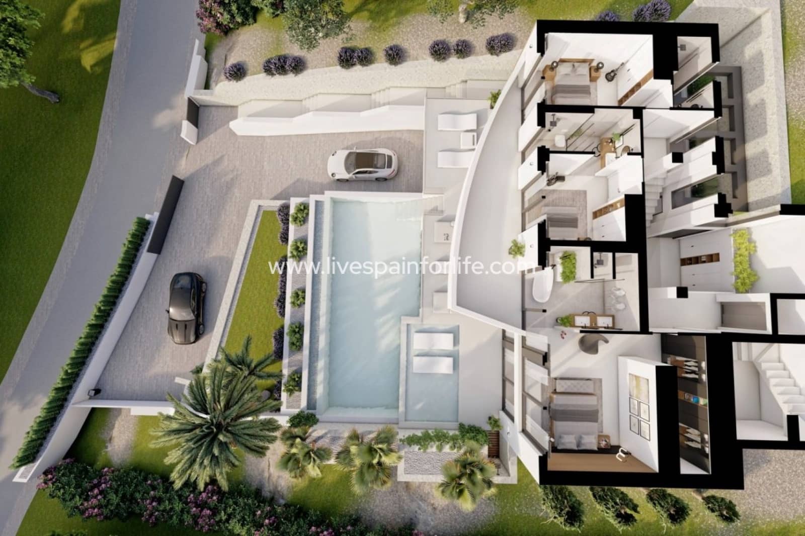 4 Zimmer Villa zu verkaufen in Altea mit Pool Garage - 2.090.000 € (Ref: 9811176)