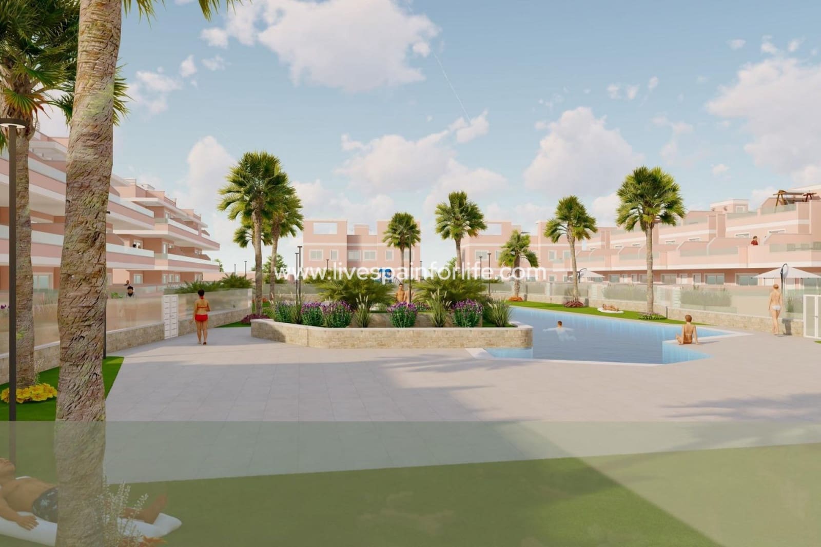 3 chambre Bungalow à vendre à Pilar de la Horadada avec piscine garage - 289 900 € (Ref: 9811180)