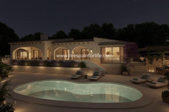 3 bedroom Villa for sale in Benissa with pool garage - € 1,250,000 (Ref: 9811184)