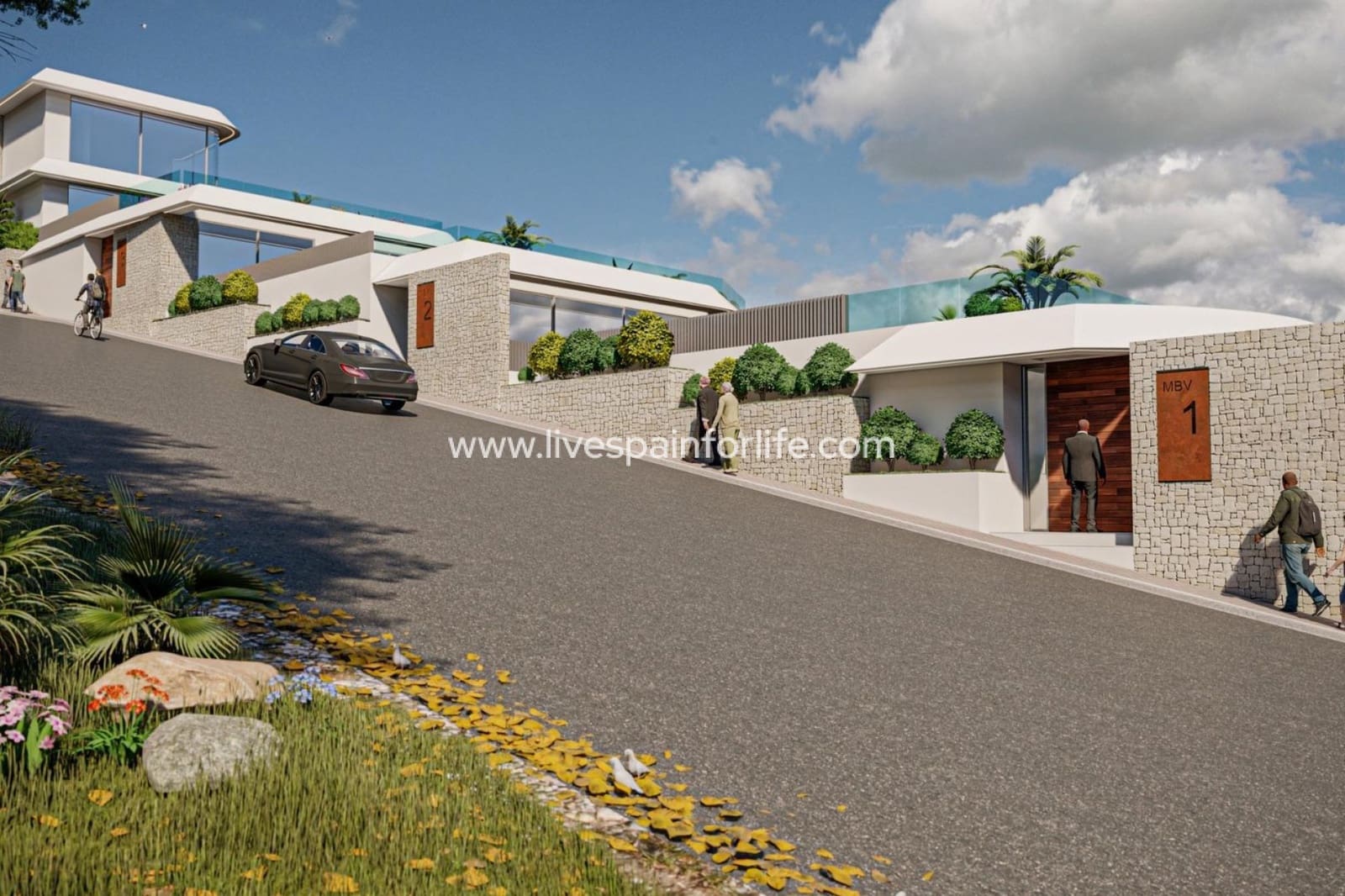 4 camera da letto Villa in vendita in Calpe / Calp con piscina garage - 2.200.000 € (Rif: 9811187)