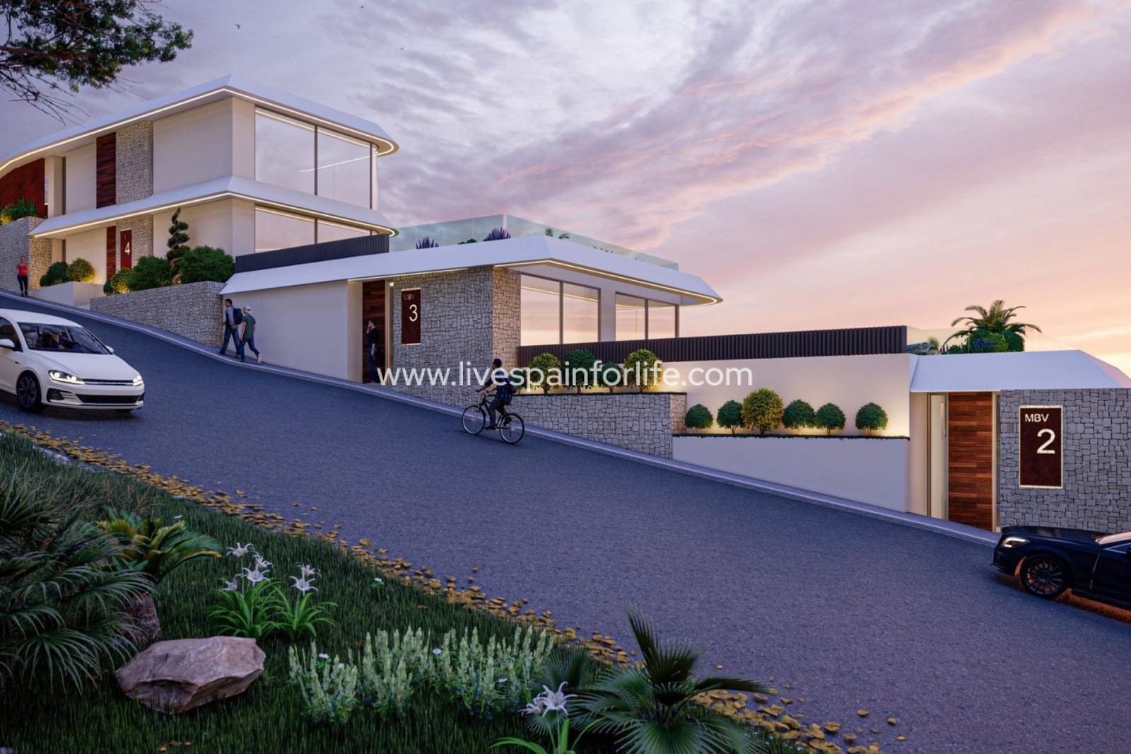 4 camera da letto Villa in vendita in Calpe / Calp con piscina garage - 2.200.000 € (Rif: 9811187)