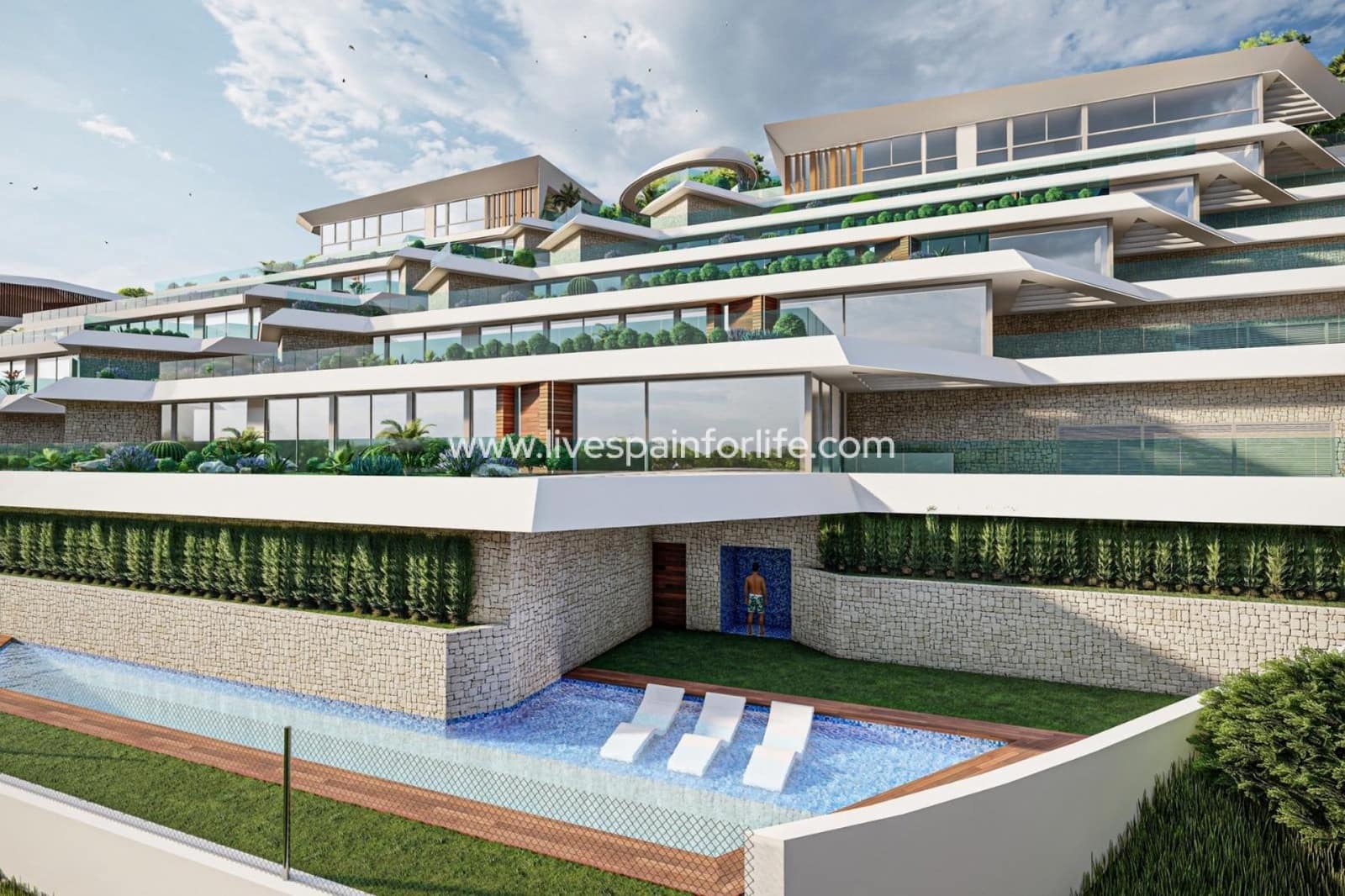 4 camera da letto Villa in vendita in Calpe / Calp con piscina garage - 2.200.000 € (Rif: 9811187)