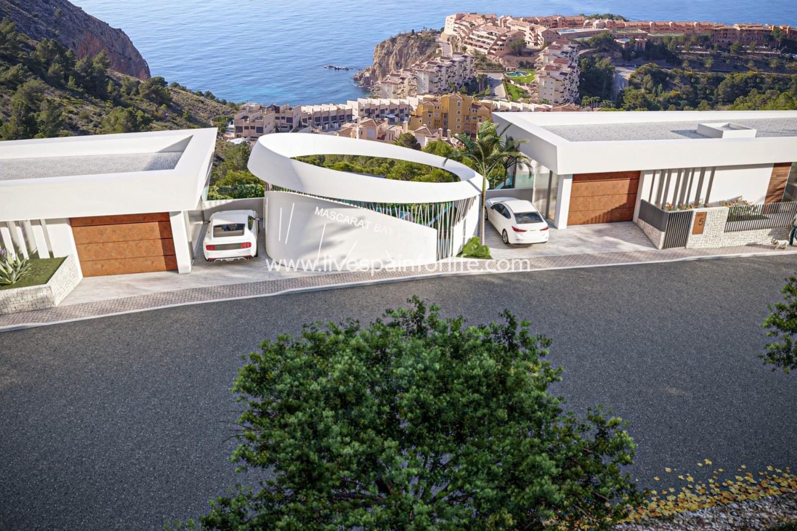 4 camera da letto Villa in vendita in Calpe / Calp con piscina garage - 2.200.000 € (Rif: 9811187)