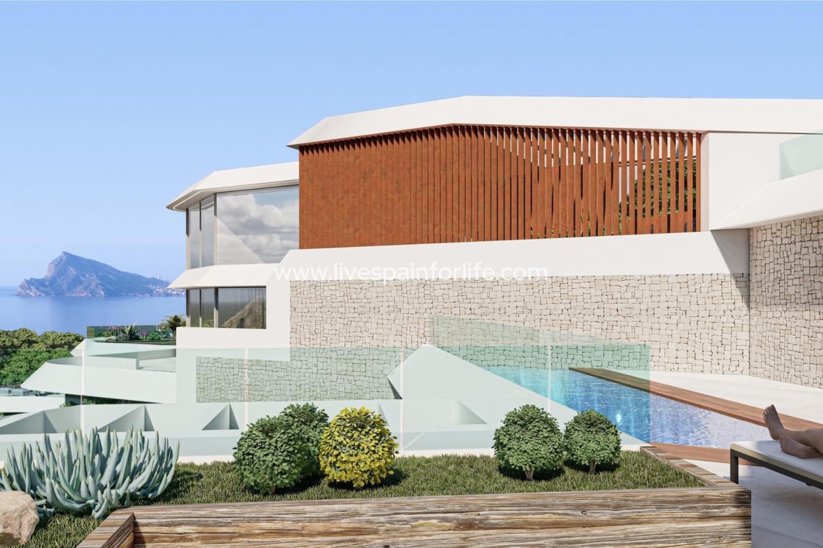 4 camera da letto Villa in vendita in Calpe / Calp con piscina garage - 2.200.000 € (Rif: 9811187)