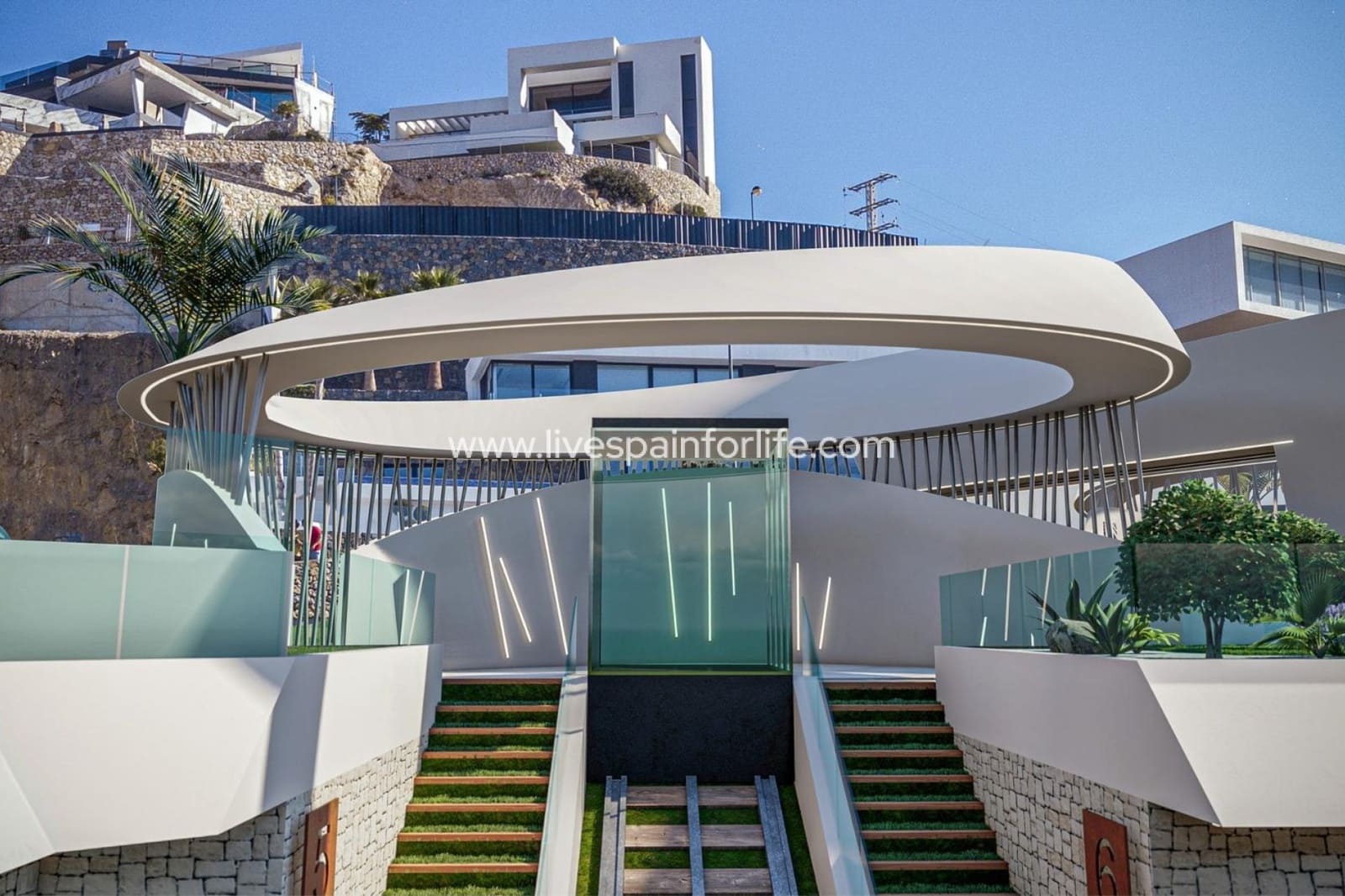 4 camera da letto Villa in vendita in Calpe / Calp con piscina garage - 2.200.000 € (Rif: 9811187)