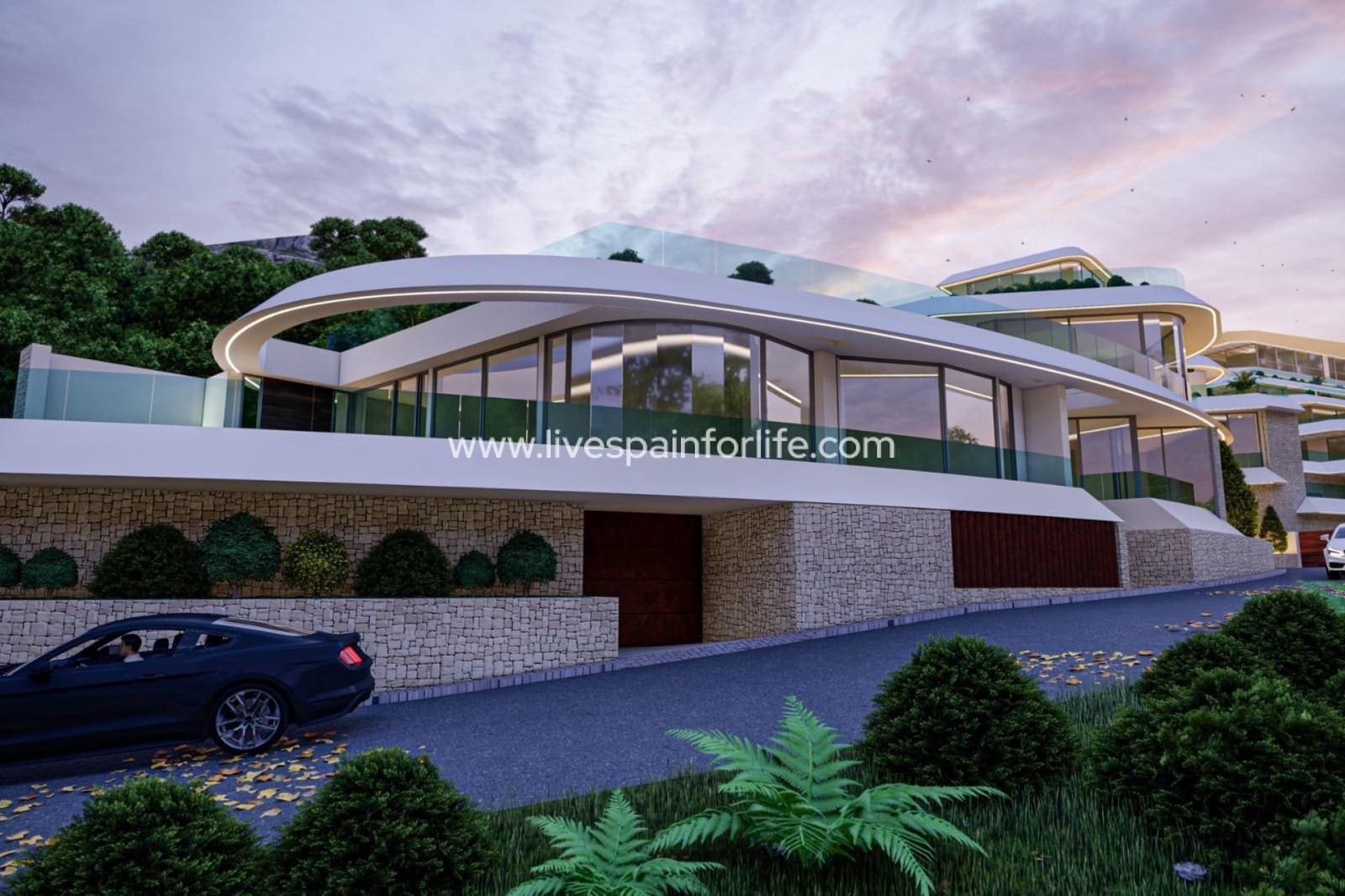 4 camera da letto Villa in vendita in Calpe / Calp con piscina garage - 2.200.000 € (Rif: 9811187)