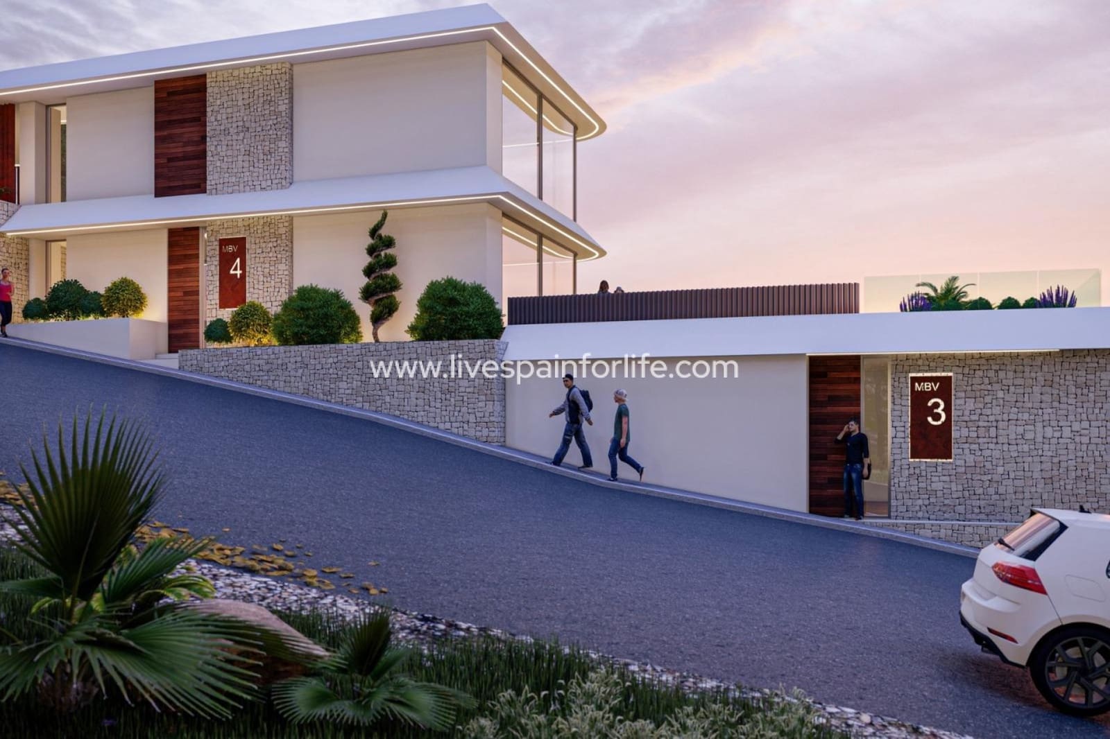 4 camera da letto Villa in vendita in Calpe / Calp con piscina garage - 2.200.000 € (Rif: 9811187)