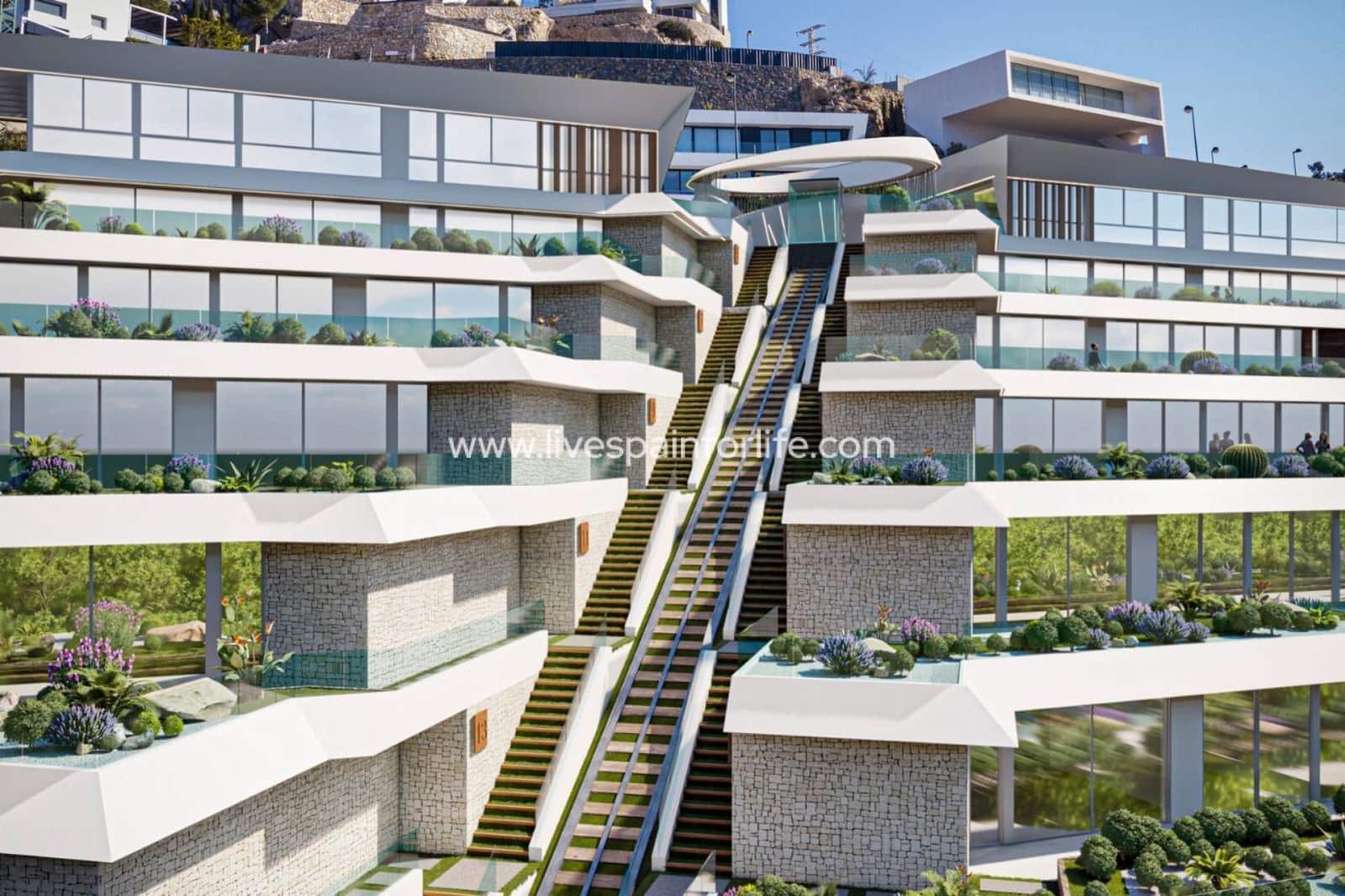 4 camera da letto Villa in vendita in Calpe / Calp con piscina garage - 2.200.000 € (Rif: 9811187)