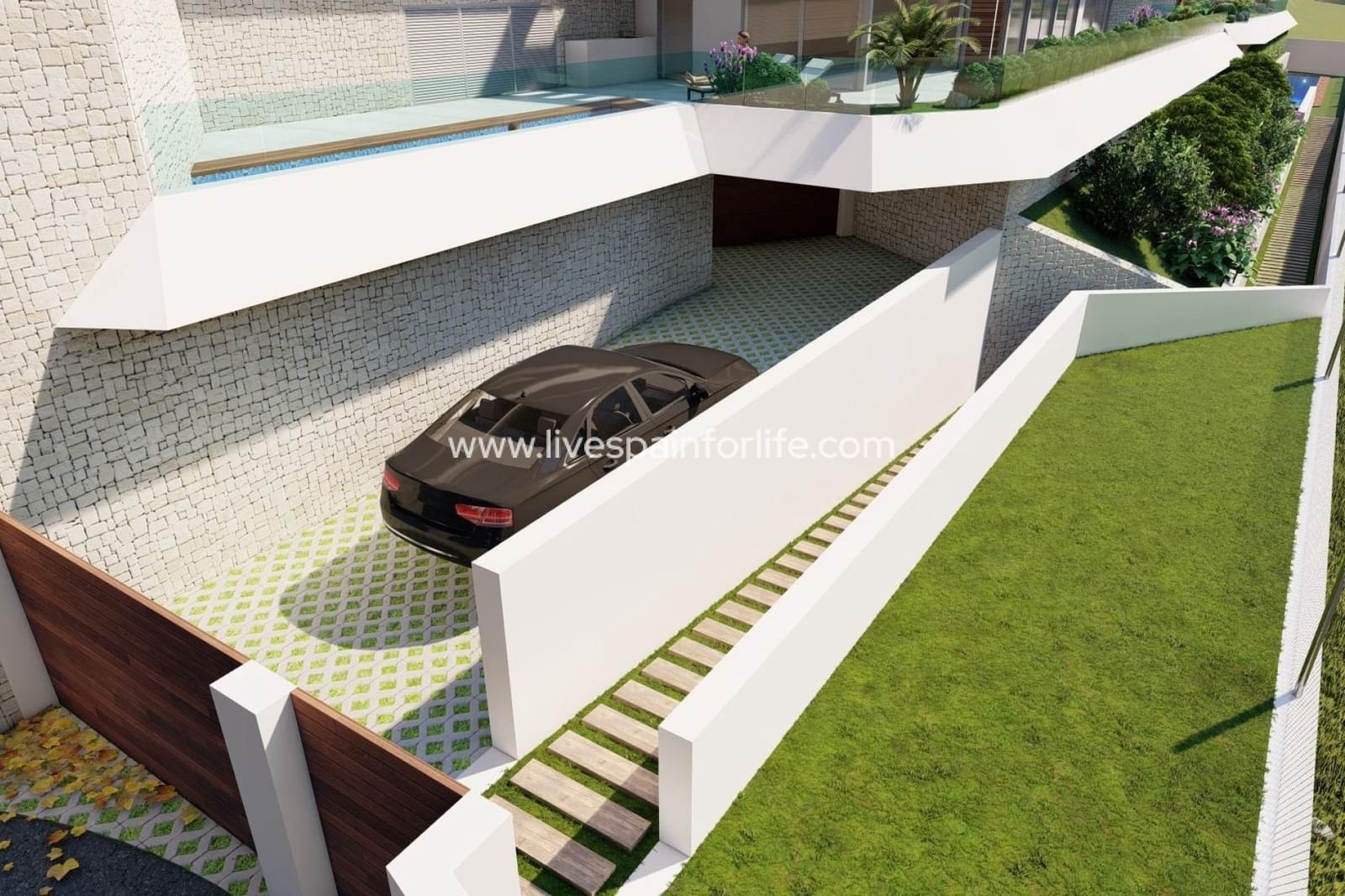 4 camera da letto Villa in vendita in Calpe / Calp con piscina garage - 2.200.000 € (Rif: 9811187)