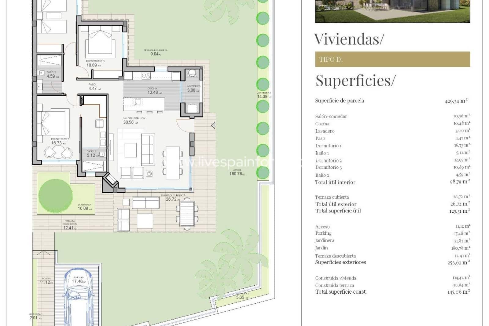 3 camera da letto Villa in vendita in Polop con piscina garage - 599.500 € (Rif: 9811190)