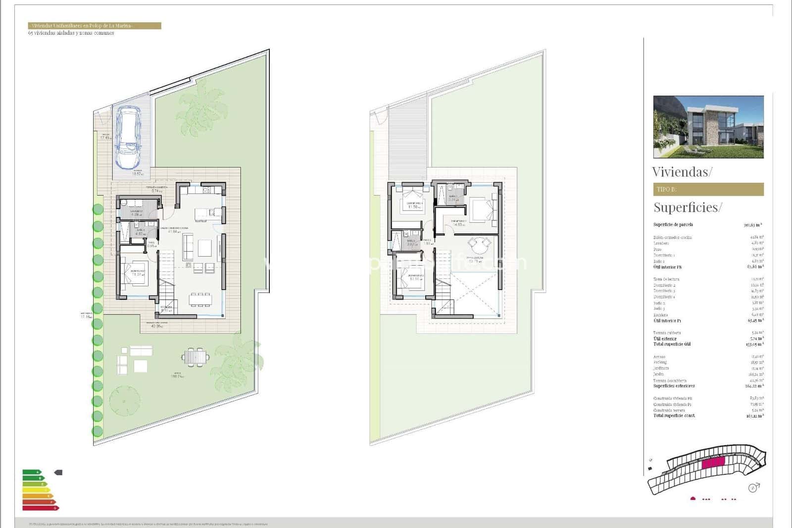 4 slaapkamer Villa te koop in Polop met zwembad garage - € 624.000 (Ref: 9811191)