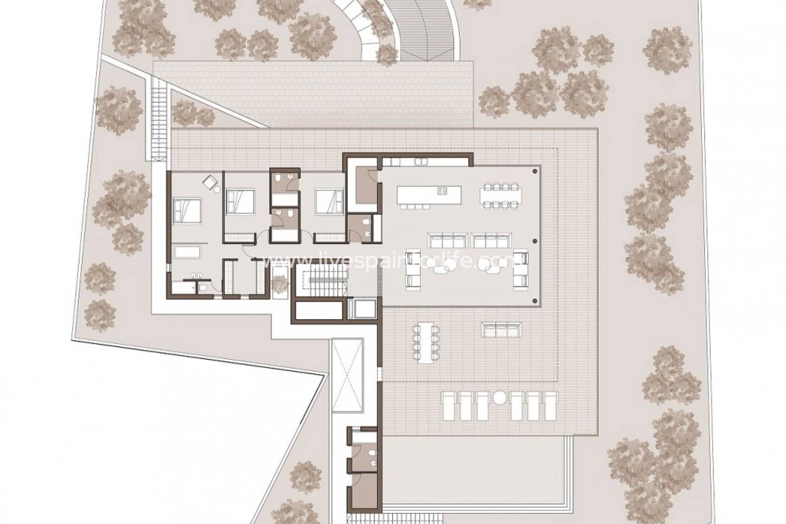 5 soverom Villa til salgs i Teulada-Moraira med svømmebasseng garasje - € 3 300 000 (Ref: 9811193)