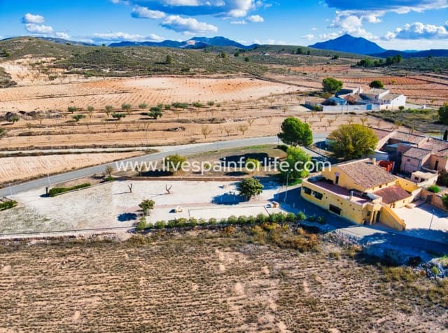 5 sovrum Finca/Hus på landet till salu i Abanilla med pool garage - 395 000 € (Ref: 9819285)