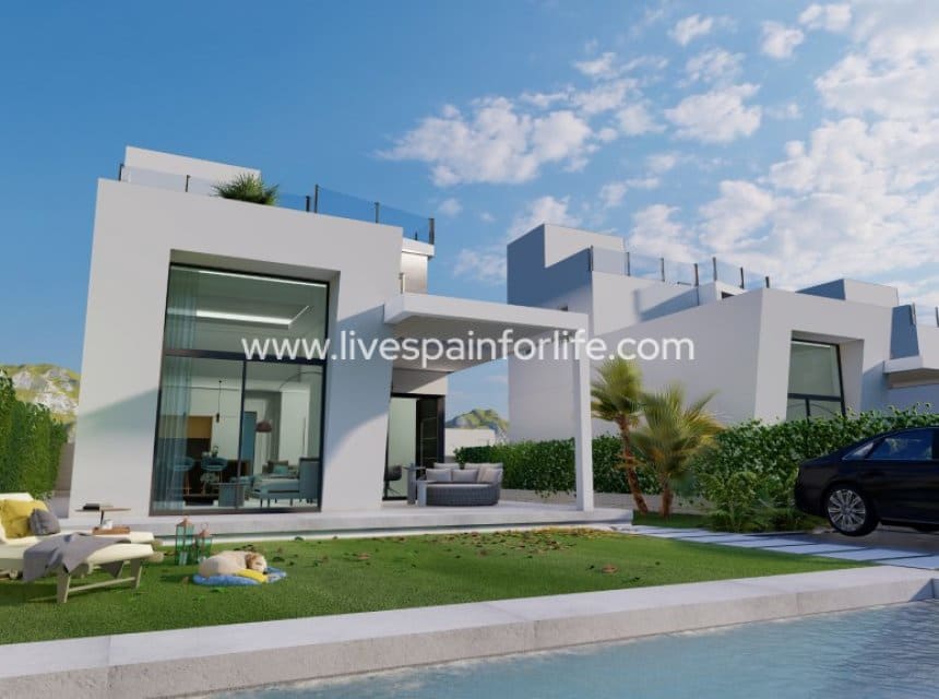 3 soveværelse Villa til salg i Finestrat med swimmingpool garage - € 549.000 (Ref: 9827485)
