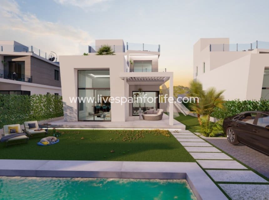 3 soveværelse Villa til salg i Finestrat med swimmingpool garage - € 549.000 (Ref: 9827485)