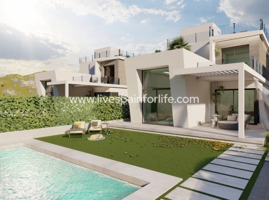 3 soveværelse Villa til salg i Finestrat med swimmingpool garage - € 549.000 (Ref: 9827485)