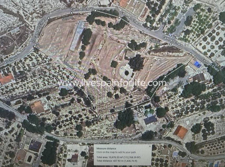 Building Plot for sale in Aspe - € 100,000 (Ref: 9841531)