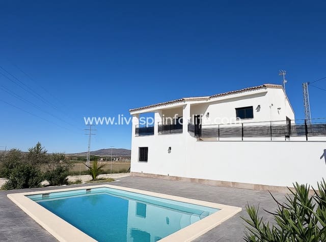 5 sypialnia Finka/Dom wiejski na sprzedaż w Pinoso z basenem - 409 995 € (Ref: 9848063)