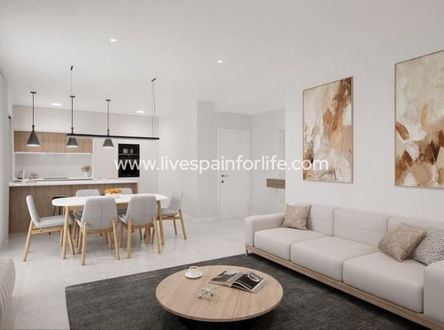 3 makuuhuone Huoneisto myytävänä paikassa Los Narejos, Los Alcázares mukana uima-altaan - 349 900 € (Ref: 9858395)