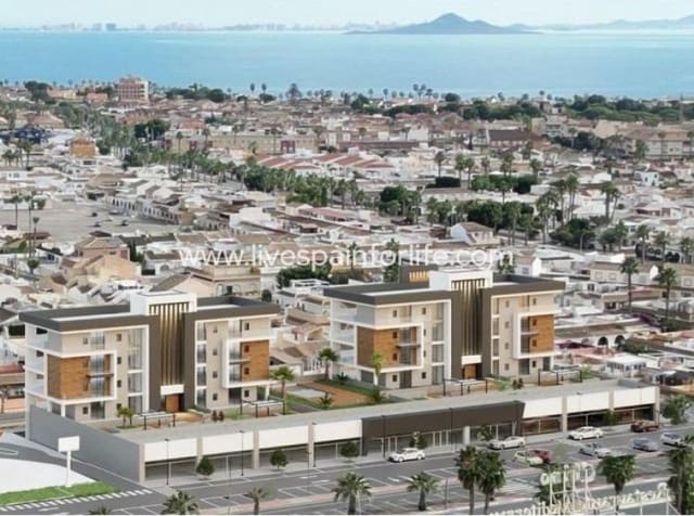 3 makuuhuone Huoneisto myytävänä paikassa Los Narejos, Los Alcázares mukana uima-altaan - 349 900 € (Ref: 9858395)