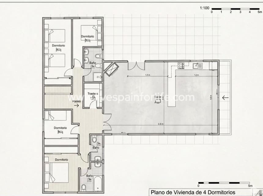4 chambre Finca/Maison de Campagne à vendre à Albatera avec piscine garage - 540 000 € (Ref: 9865896)