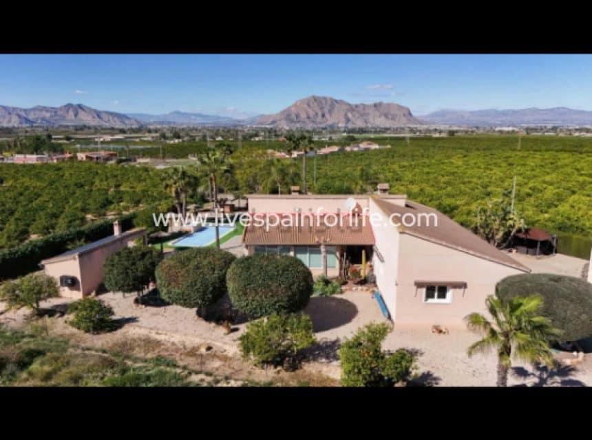 3 chambre Finca/Maison de Campagne à vendre à Jacarilla avec piscine garage - 559 000 € (Ref: 9895252)