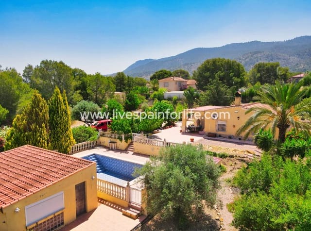 4 Zimmer Finca/Landgut zu verkaufen in Hondón de las Nieves mit Pool Garage - 290.000 € (Ref: 9905017)