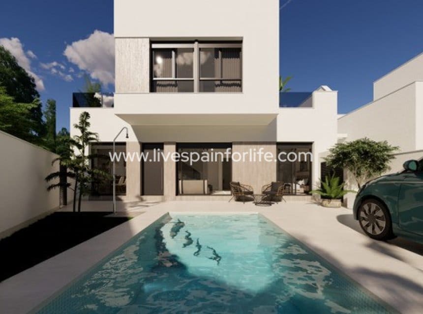 3 slaapkamer Villa te koop in Alicante stad met zwembad garage - € 365.000 (Ref: 9911668)