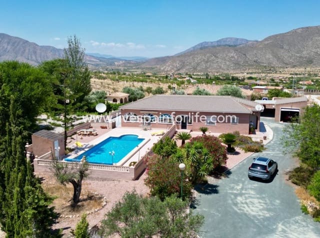 3 soveværelse Villa til salg i Hondón de los Frailes med swimmingpool garage - € 349.950 (Ref: 9948525)