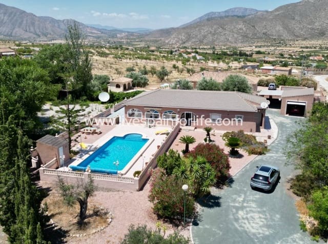 3 soveværelse Villa til salg i Hondón de los Frailes med swimmingpool garage - € 349.950 (Ref: 9948525)