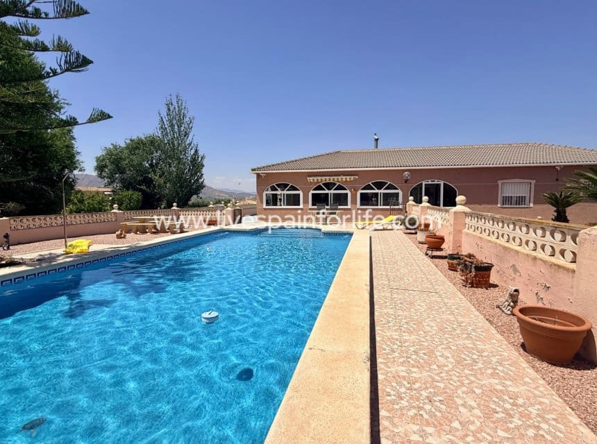 3 soveværelse Villa til salg i Hondon de los Frailes med swimmingpool garage - € 349.950 (Ref: 9948525)
