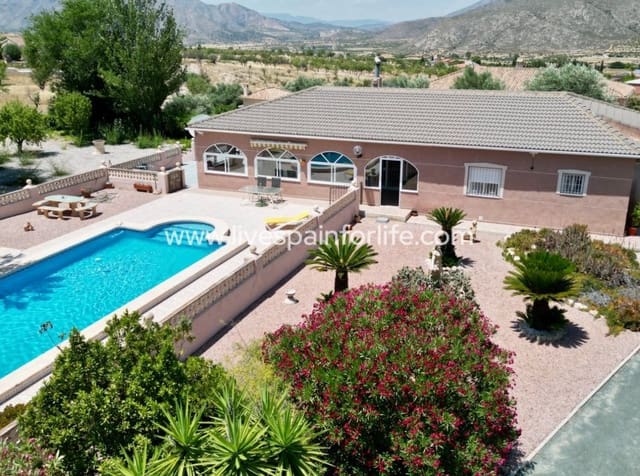 3 soveværelse Villa til salg i Hondón de los Frailes med swimmingpool garage - € 349.950 (Ref: 9948525)