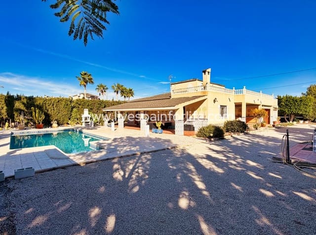5 chambre Finca/Maison de Campagne à vendre à Matola, Elche / Elx avec piscine garage - 299 000 € (Ref: 9956019)
