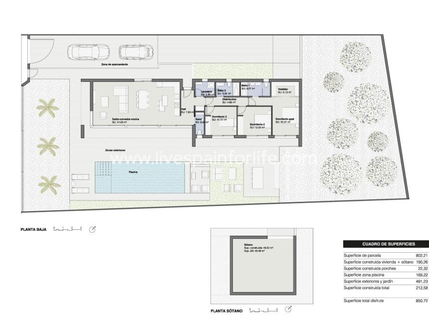3 soverom Villa til salgs i Pinar de Campoverde med svømmebasseng garasje - € 845 000 (Ref: 9968900)