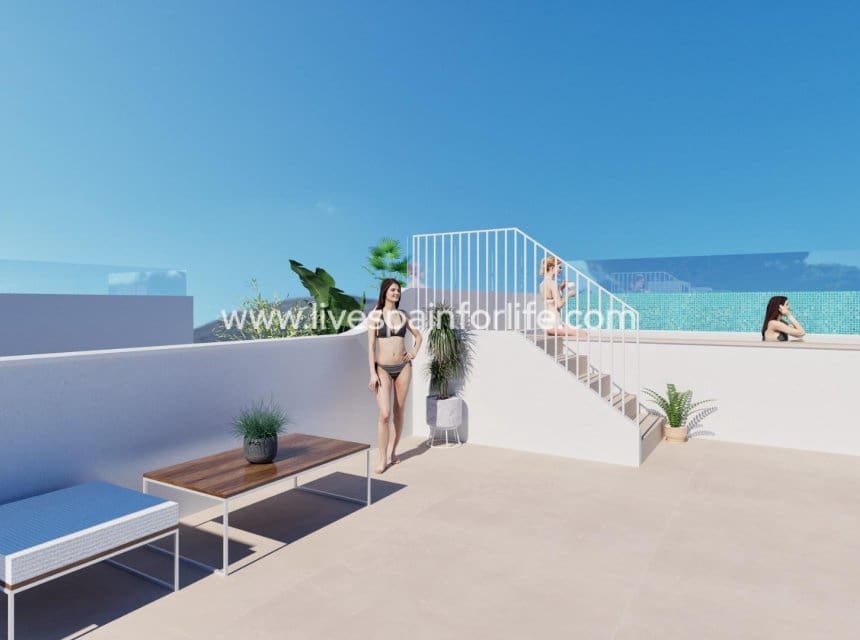 2 soveværelse Bungalow til salg i Pilar de la Horadada med swimmingpool garage - € 339.000 (Ref: 9968901)
