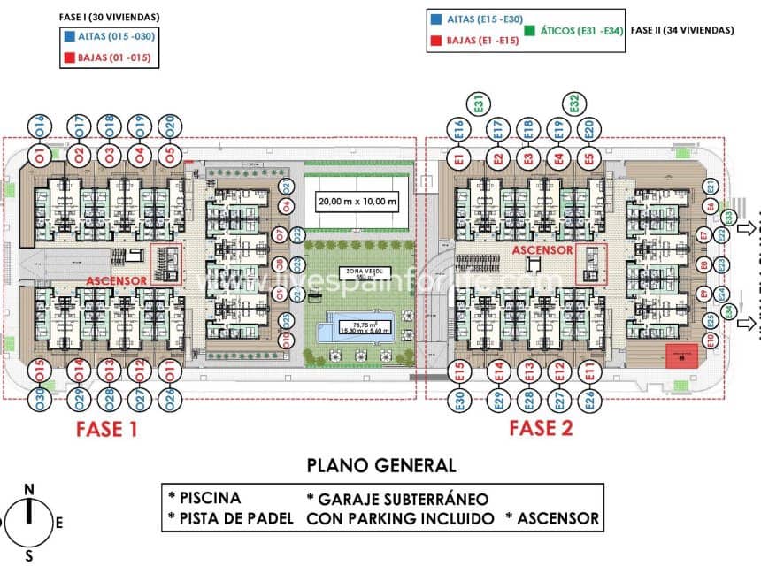 2 soveværelse Bungalow til salg i Pilar de la Horadada med swimmingpool garage - € 339.000 (Ref: 9968901)
